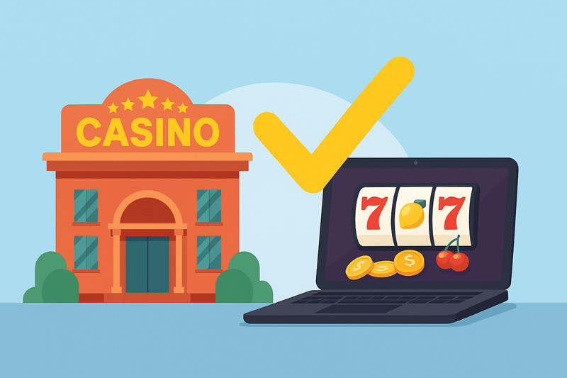 Fordele ved online casinoer sammenlignet med fysiske casinoer